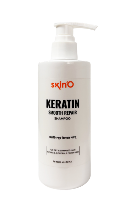Skin’O Keratin Smooth Repair Shampoo 200ml - Image 1