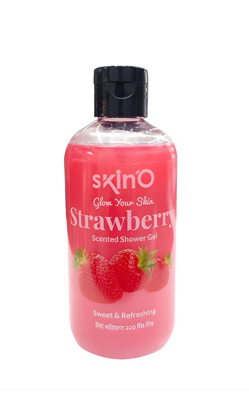 Skin’O Glow Your Skin Strawberry Scented Shower Gel - Image 1