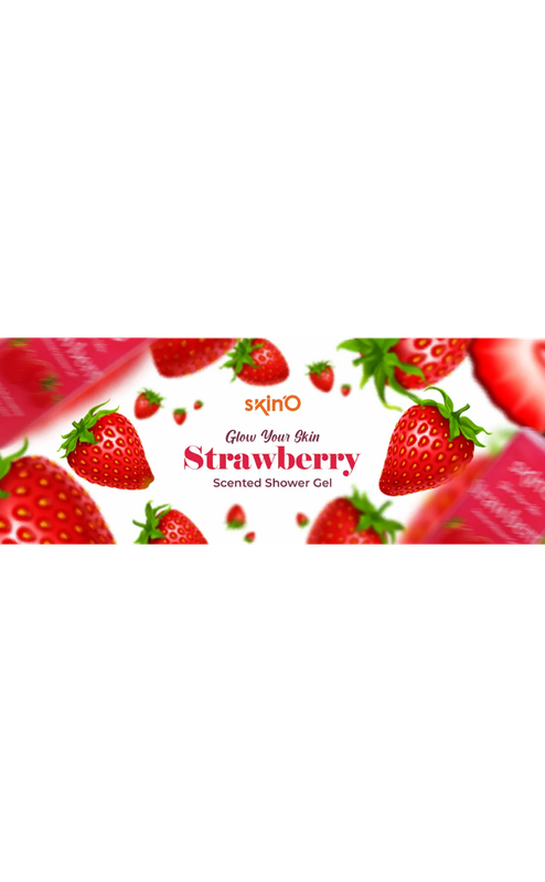 Skin’O Glow Your Skin Strawberry Scented Shower Gel - Image 2