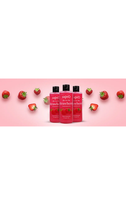 Skin’O Glow Your Skin Strawberry Scented Shower Gel - Image 3