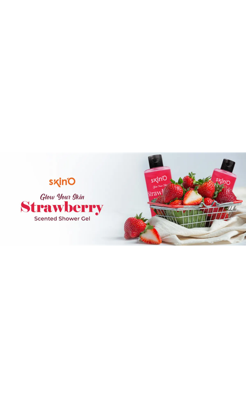 Skin’O Glow Your Skin Strawberry Scented Shower Gel - Image 4