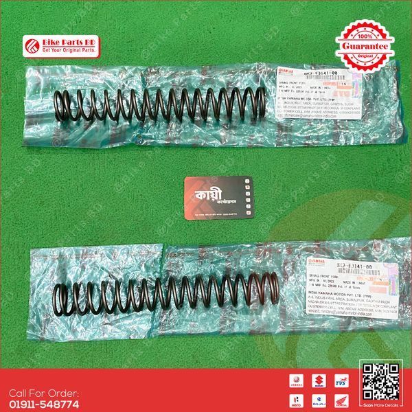 Fork Spiring Assy (2 Pcs) for Yamaha R15 V3 & MT15 V1 bike.
