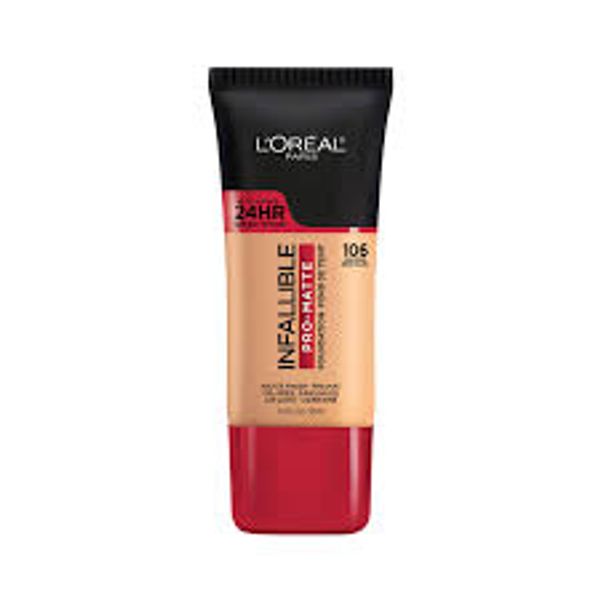 Loreal Infallible Pro Matte Foundation 106 Sun Beige – 30ml