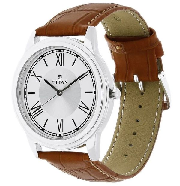 Titan Leather Belt Men’s Watch – (1735SL01)