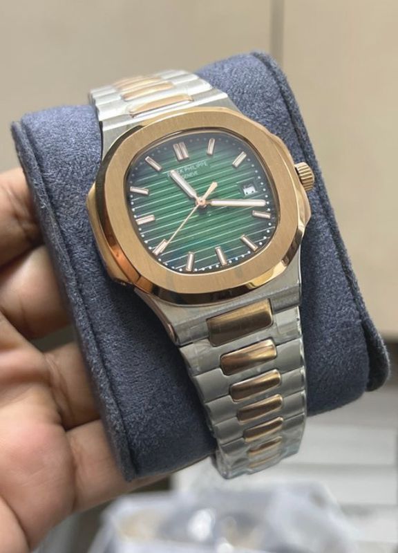 PATEK AUTO (AAA) TWO TONE GRADIENT GREEN DIAL
