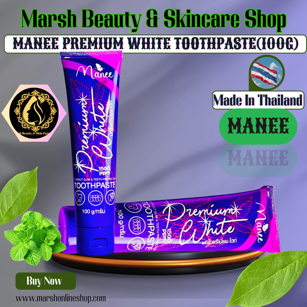 ๐๐ฐMANEE PREMIUM WHITE TOOTHPASTE (100G) - Image 1