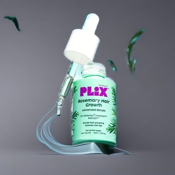 Plix Rosemary Advanced Hair Growth Serum | Reduces Hair Fall & Promotes Hair Growth