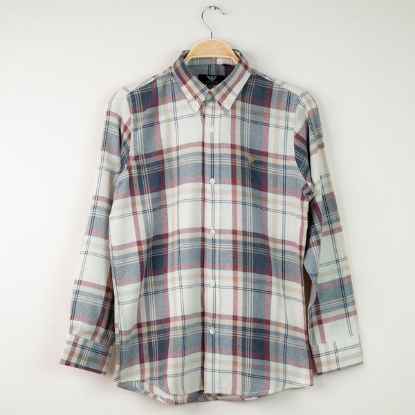 AX 100% Cotton Check Shirt 02