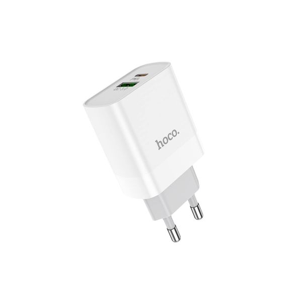 Hoco C80A 20w Charger And Type-C To Lightning Cable
