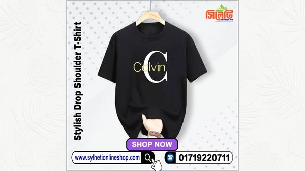 Calvin Stylish Drop Shoulder T-Shirt (Code: 2218100)