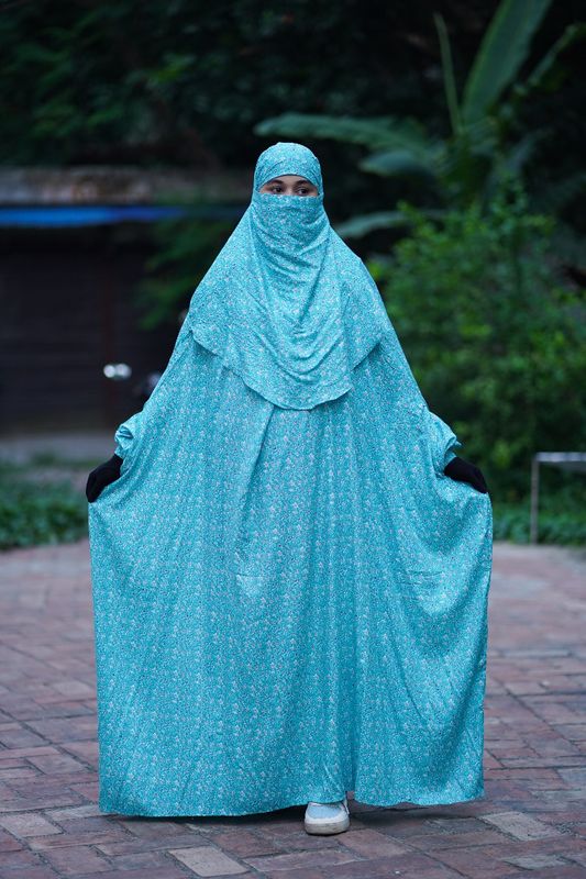 Soft Linen Jilbab