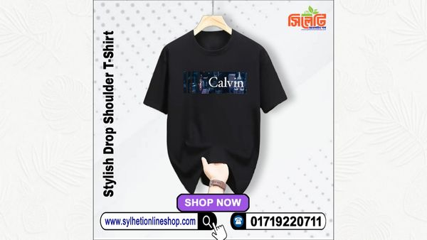Calvin Stylish Drop Shoulder T-Shirt (Code: 2220600)