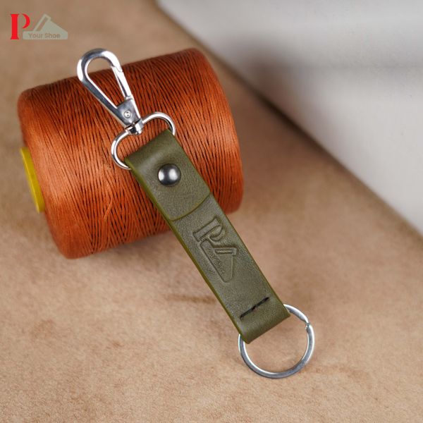 Olive Color Key Ring
