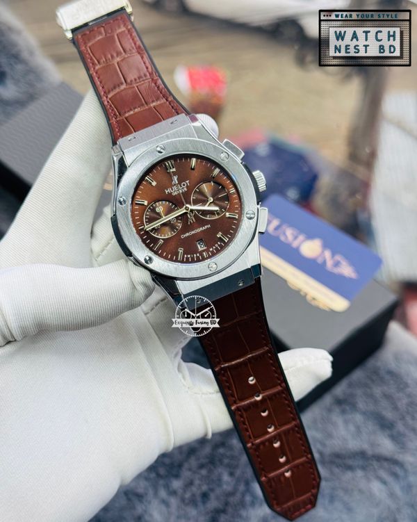 Hublot Geneva Big Bang Chronograph Watch (AA Grade)