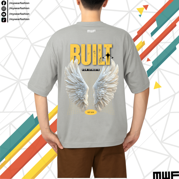 Built For Streets Premium Drop Shoulder T-Shirt