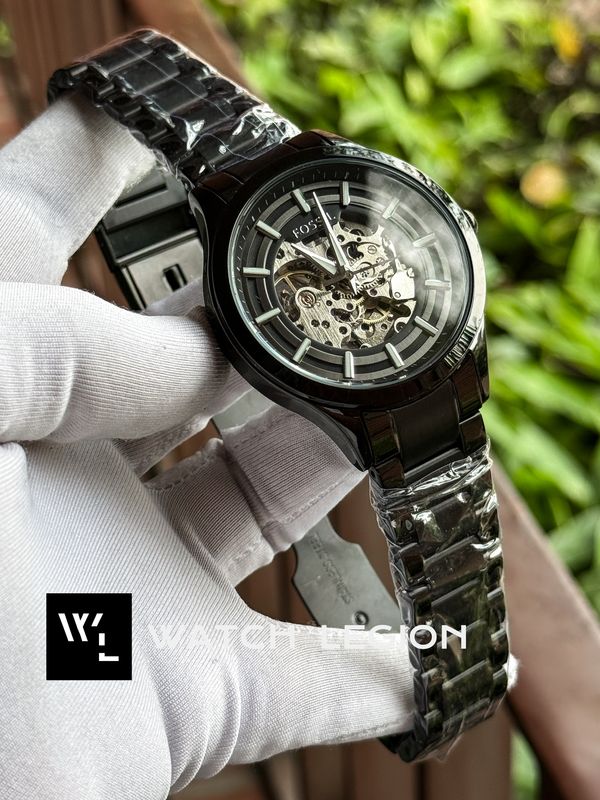 FOSSIL AUTO CHAIN FULL BLACK