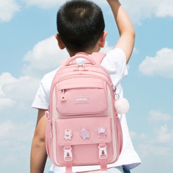 Kids Backpack Children School Bags for Girls Orthopedic Waterproof Primary Schoolbag Book Bag - Image 3