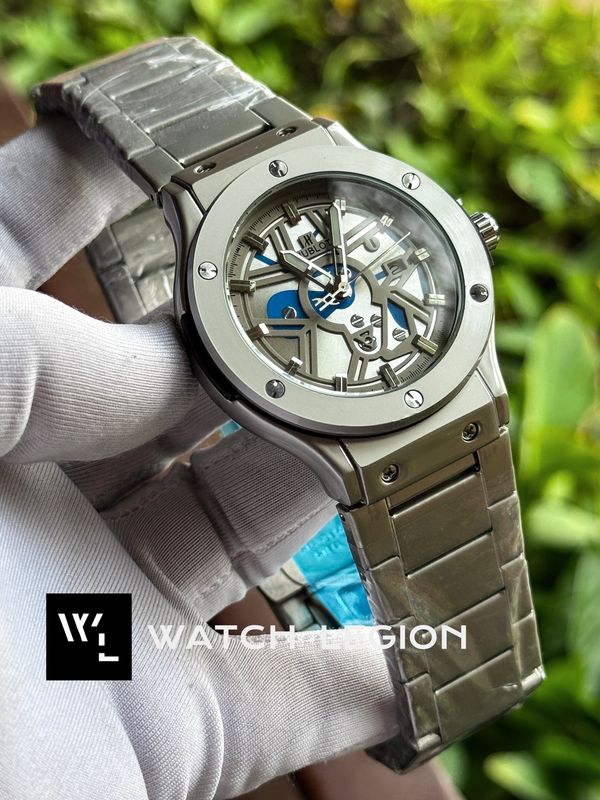 HUBLOT GREY STAR DESIGN CHAIN