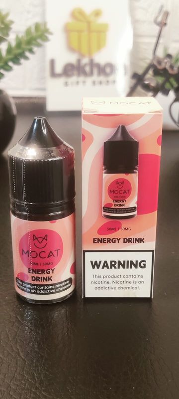 Mocat energy drink Nic Salt