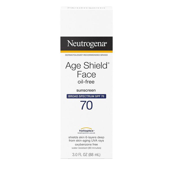 Neutrogena Age Shield Face Oil-Free Broad Spectrum SPF 70 Sunscreen – 88ml