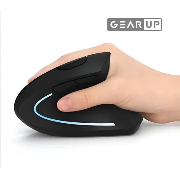 GearUP WM50 Ergonomic Bluetooth Wireless Vertical Mouse - Price in Bangladesh