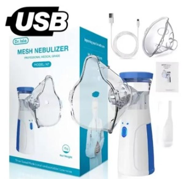 Handheld Portable Fine Atomization Nebulizer, Mesh Atomizer, Silent Inhaler, Nebulizer for Adults and Children