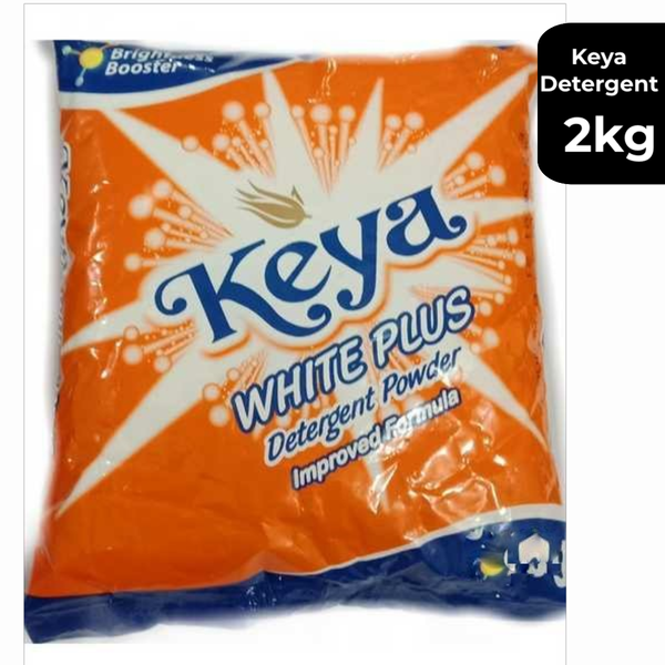 Keya White Plus Detergent Powder – 2 kg