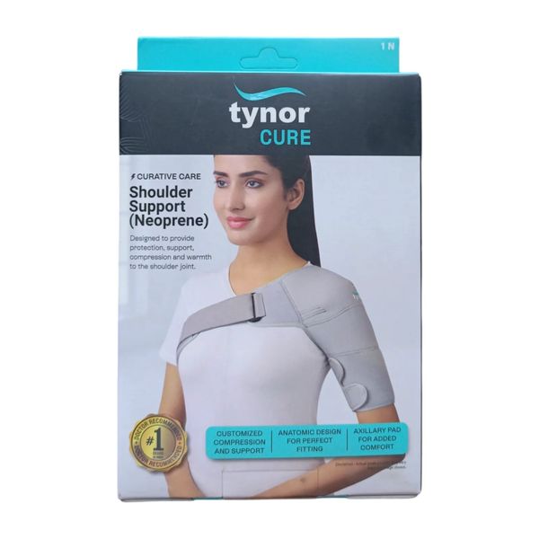 Tynor J-14 Shoulder Support Neoprene Brace | Adjustable Pain Relief & Compression | Price in BD