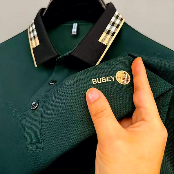 Polo T-shirt - Mid green