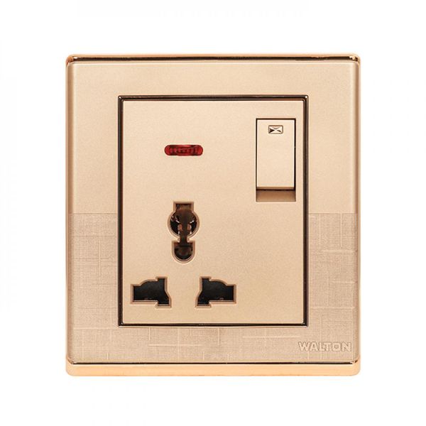 Fiona 3 pin soket with switch