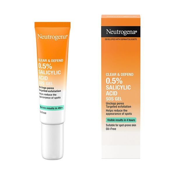 Neutrogena Clear & Defend 0.5% Salicylic Acid SOS Gel – 15ml
