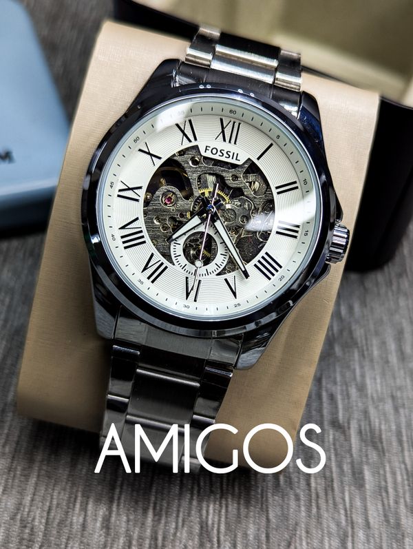 Fossil Automatic white Dial