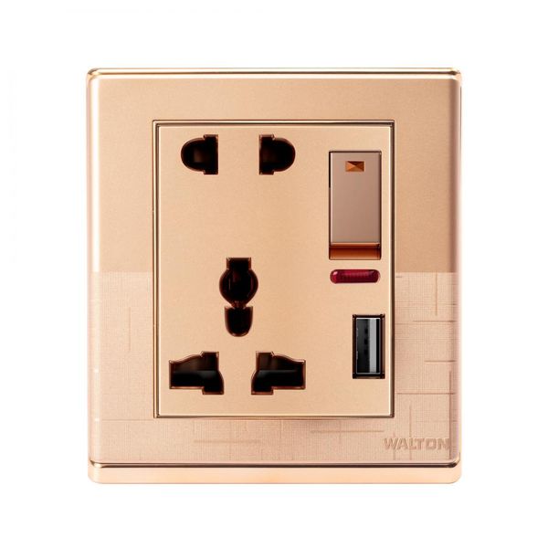 5Pin Socket with USB fiona