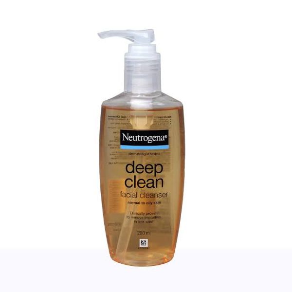 Neutrogena Deep Clean Facial Cleanser – 200ml