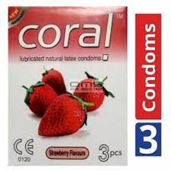 Coral Strabery Flavour 3 pcs