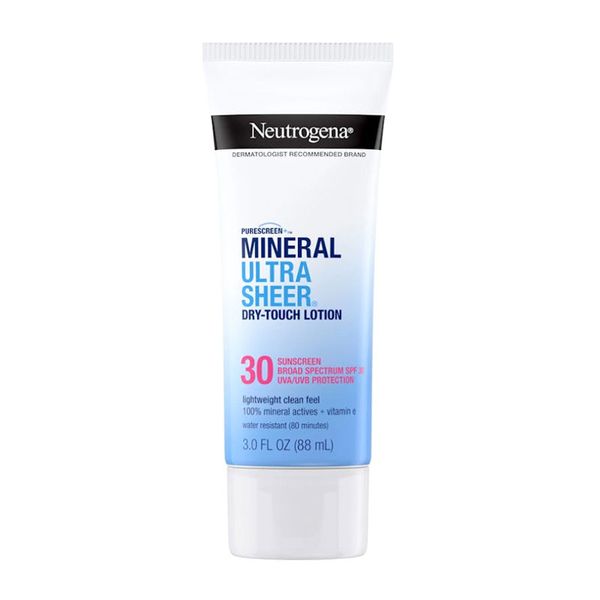 Neutrogena Mineral Ultra Sheer Dry-touch SPF 30 Sunscreen Lotion – 88ml
