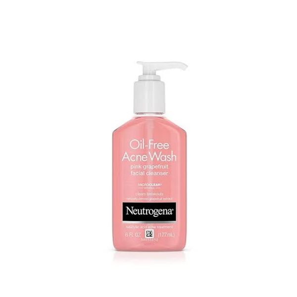 Neutrogena Oil Free Acne Wash Pink Grapefruit Facial Cleanser – 177ml