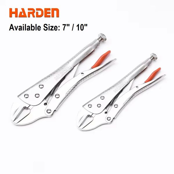 HARDEN Locking Pliers ( Straight Jaw ), Grip Plier with 2 size Option ( 7" | 10" ); Model: 560603 | 560604