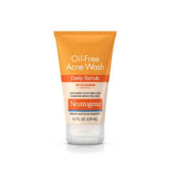 Neutrogena Oil-Free Acne Wash Daily Scrub – 124ml