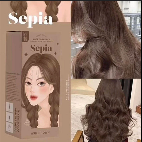Kota Cosmetics Hair Color Cream sepia