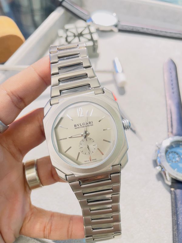 bvlgari chain non chorno grey dial aa