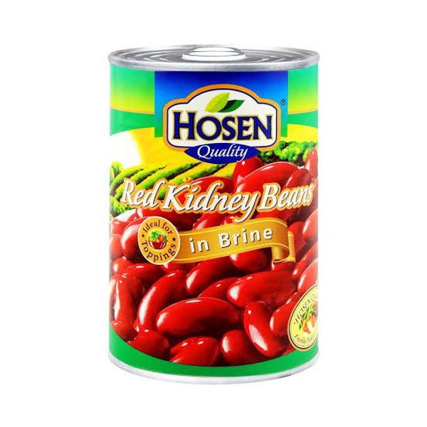 tin red kidney beans