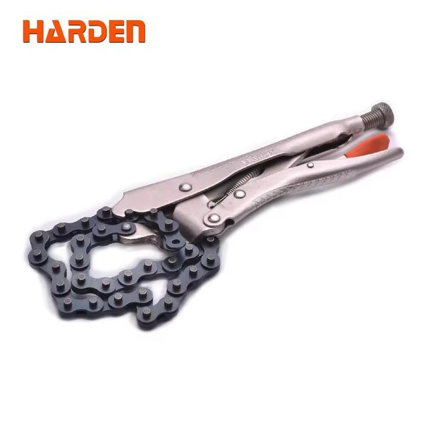 HARDEN 18" Grip Pliers ( Chain Lock Type ), Locking Chain Clamp Pliers, Steel Industrial Chain Clamp, Locking Pliers; 560633