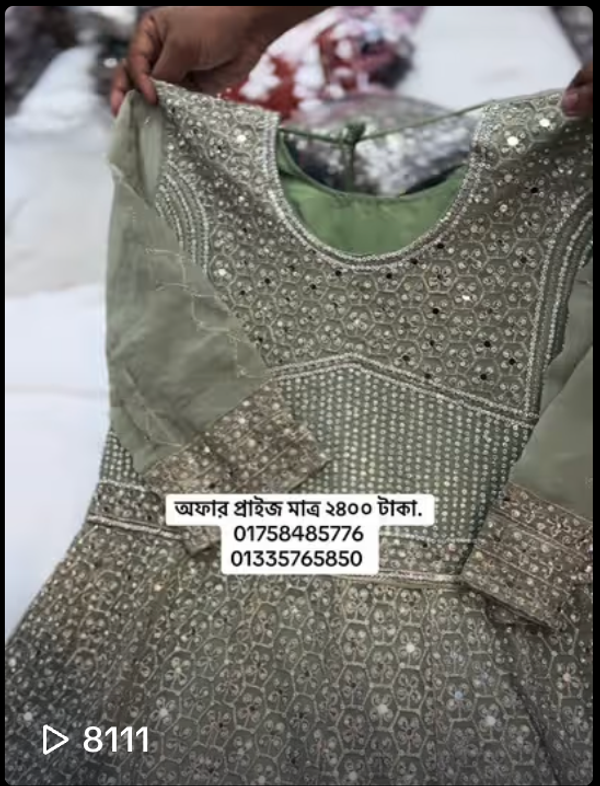 grown dress