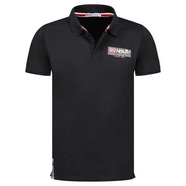 Men - Polo Short Sleeve 100% Cotton BLACK