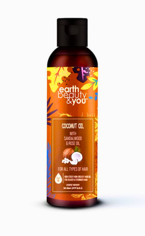 Earth Beauty & You Coconut Oil 100 ml - Image 1