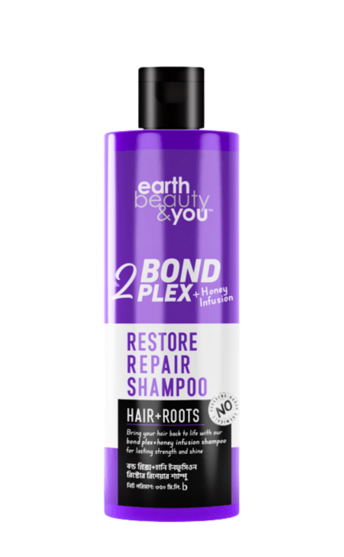 Earth Beauty & You  No. 2 Bond Plex + Honey Infusion Restore Repair Shampoo 350 ml - Image 1