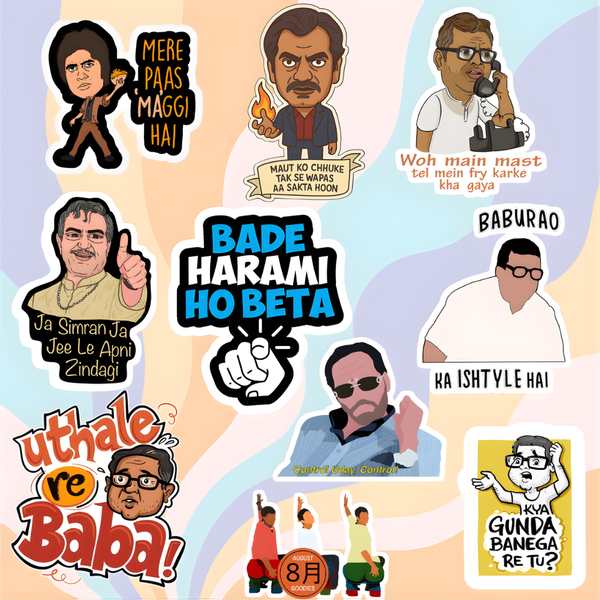 Bollywood Buzz Stickers