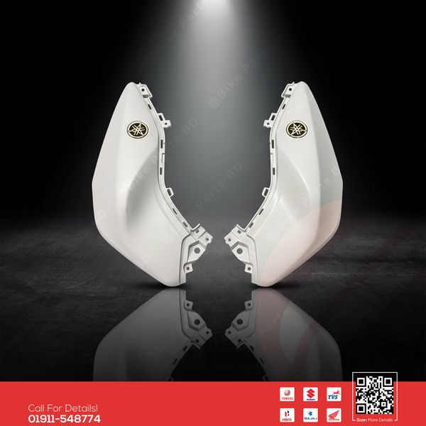 Tanky Box (Mat Light Gray) for Yamaha MT15 V1 & MT15 V2 Bike.