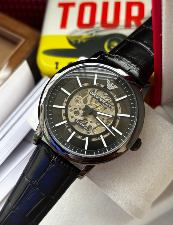 Armani Auto Belt Full Black